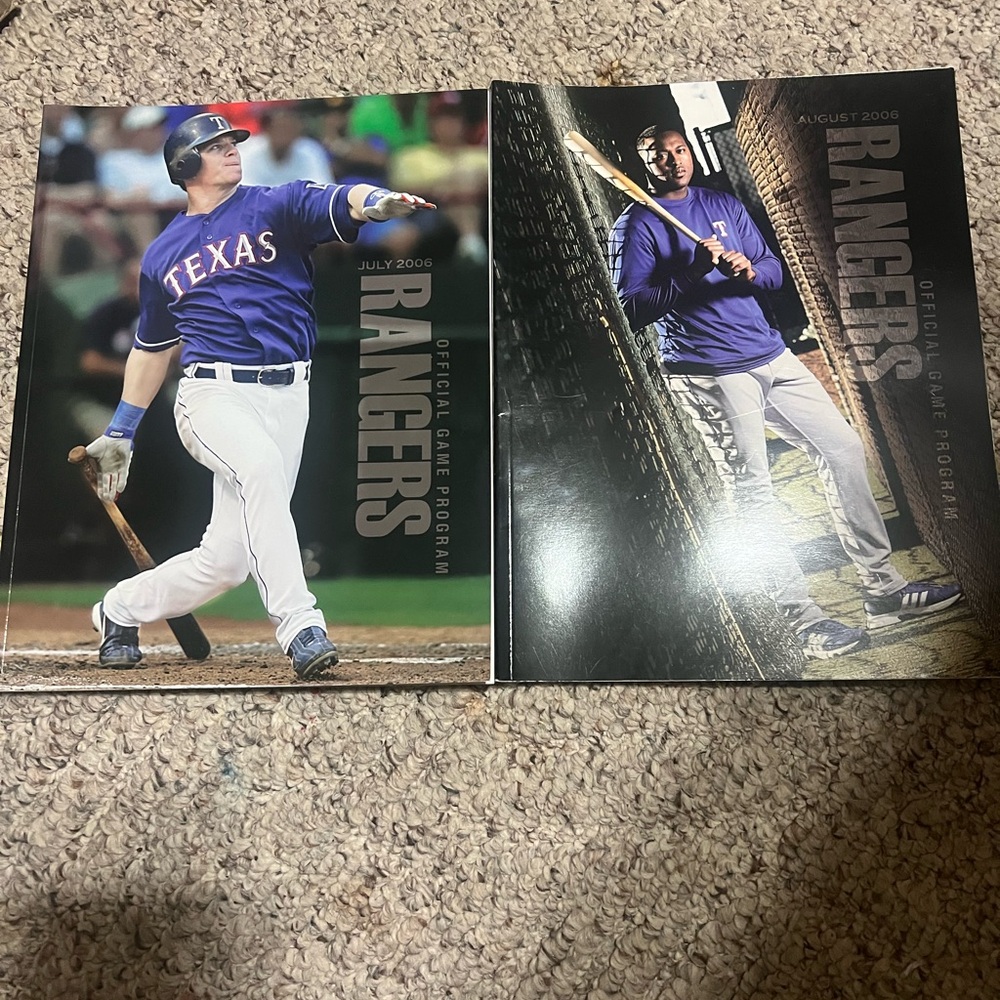 Texas Rangers 2006 Programs